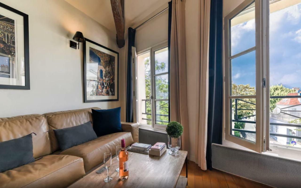 Luxurious Duplex - Top Of Montmartre Париж Екстериор снимка
